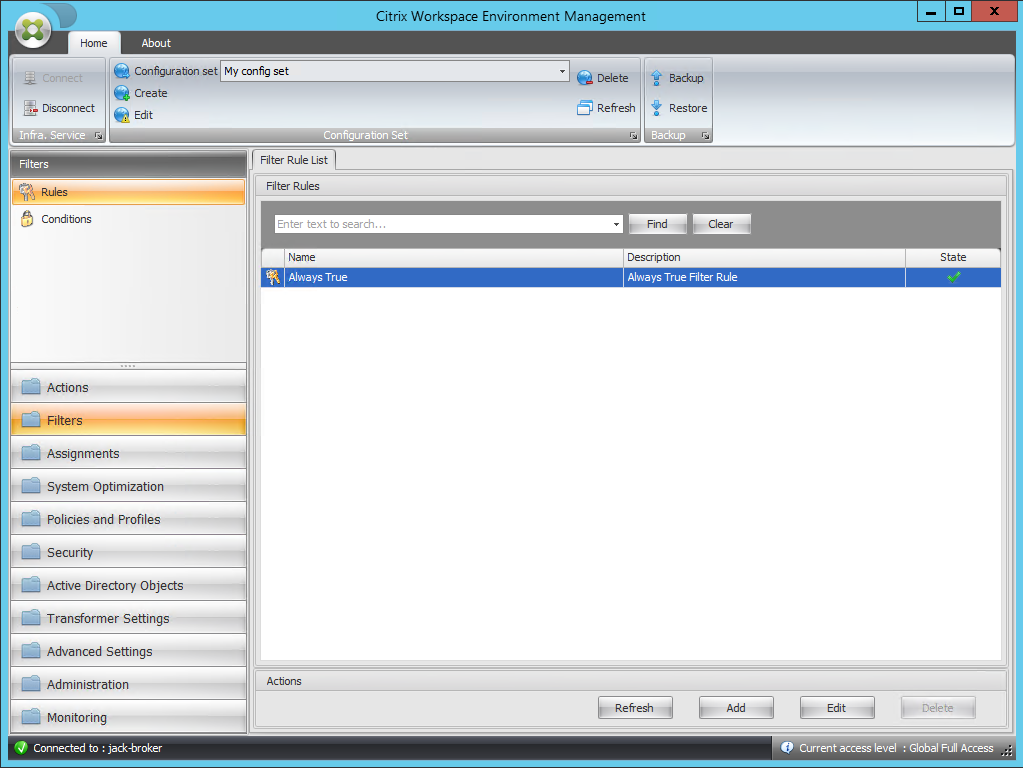Integrity Values Examples WEM Integrity Condition List Manager | Workspace Environment Management ...